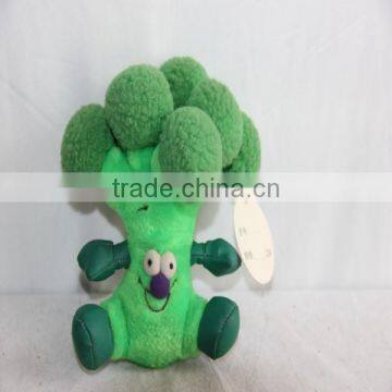 OEM and customized good quality cute plush broccoli toys