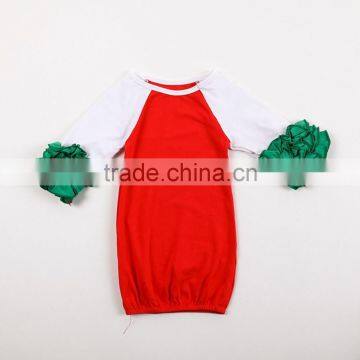 Newborn Girl Take Home Dresses Christening Gown Newborn Girl Cotton Ruffle Dress