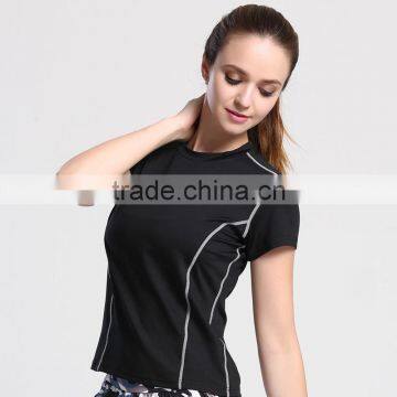 Gym Fitness Short Sleeve Women Shirt Tops photo-3
