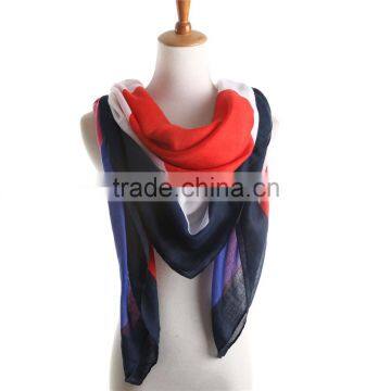 FASHION design office ladies scarf with oem brand 2017