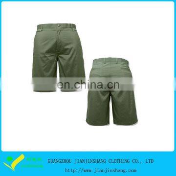 2016 Latest Design Arm Green Pattern Man Golf Shorts Hot Selling