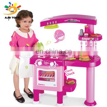 China manufacturer deft design plastic super kitchen set toy