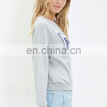 Cheap Custom Barcelona Raglan cotton sweatshirt