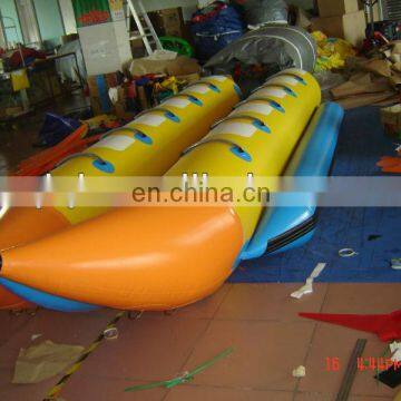 Towable aqua sports Inflatable Fly Fish/Banana Boat rental ocean park games