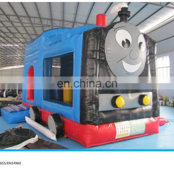 the train inflatable bounce house/ train inflatable bouncer for kids