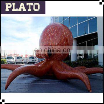 giant Inflatable octopus sea animal model for promotion