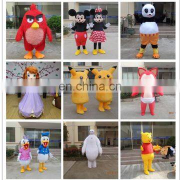 wholesaler cheap classical cartoon character mascot costume promotions