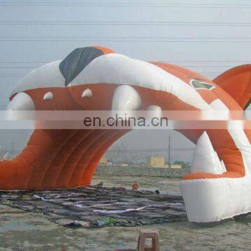 2013 Tiger's mouth advertising inflatable archway