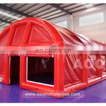 inflatable sealed tent for sallon