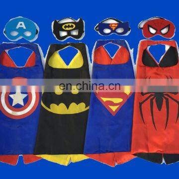 Fancy hot sell red superhero party cape