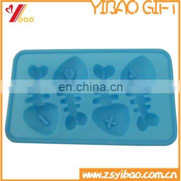 Fish Shape Ice Cube Tray/ Chocorate Cupcake Mold Silicon Strawberry Shape Ice Cube Tray photo-2