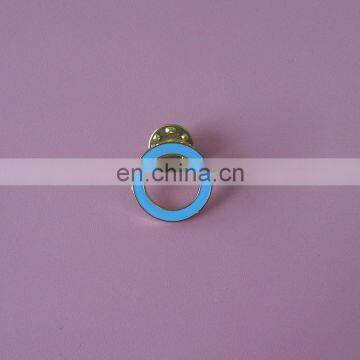 Blue Diabetes Circle shape lapel pion for charity