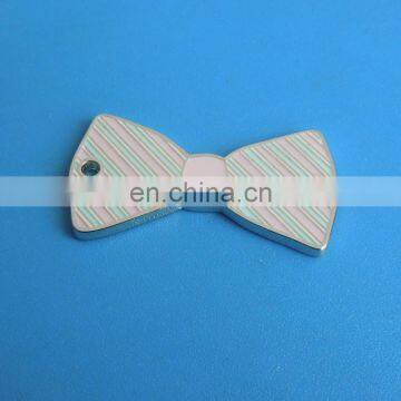 Butterfly Knot personalized printing logo name plate badge for girls