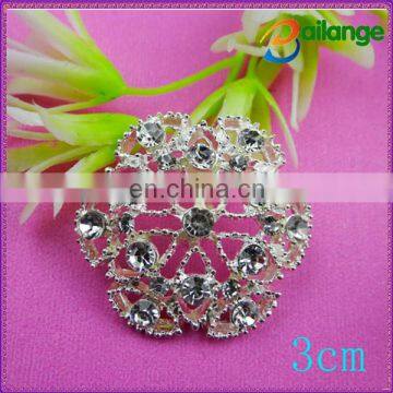 2015 newest shinning bailange custom rhinestone plating rhinestone heart shank button for garment accessory