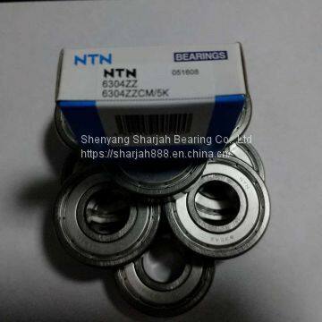 Japan NTN 6304 deep groove ball bearing,Motor Bearing NTN bearing 6304CM, 6304 NTN bearing C3 RODAMI