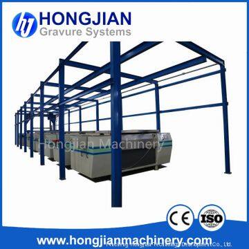 Gravure Cylinder Plating Line Electroplating Production Line Plating Equipment Plating Bath Galvanic Tank