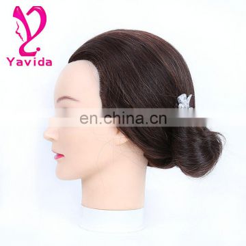 human hair training head for hairdressers Female Mannequin Head mannequin price hair products With Clamp professional