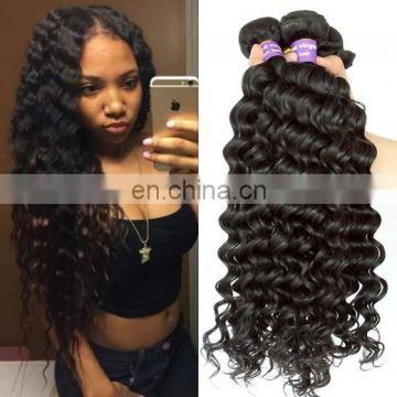 Deep Curl Natural Color Best Selling Good Feedback Virgin Human Hair Bundles virgin malaysian hair