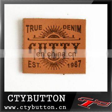 leather sticker