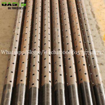 Perforated Holes Pipe Metal K55 J55 Steel Based Screen Pipe Oil Well Casing photo-2