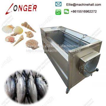Automatic Oyster Seafood Shellfish Washing Fish Cleaning Machine photo-3