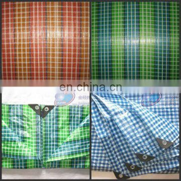 pe check tarpaulin sheet / pieces