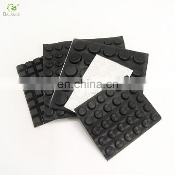 Anti-slip foot pad self adhesive glass table protection rubber foot pad