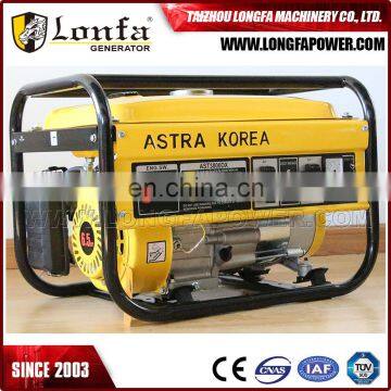 AST3800 220V 50Hz Portable Astra Korea Gasoline Generator 5.5hp