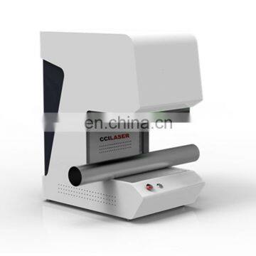 Hot Selling 20w 30w High Speed Hand Held Metal Gold Mini Fiber Laser Marking Machine for QR Code photo-4