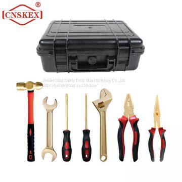 Non-sparking tools set -15pcs material is aluminum alloy in the Hebei SIKAI company