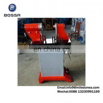 High speed brake lining riveting machine for solid rivet