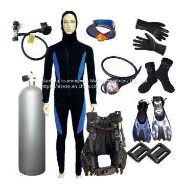 Light diving equipment full set of diving supplies rescue team Professional Scuba fishing respiratory regulator