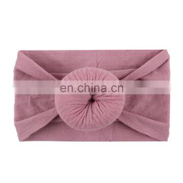 Hot New Velvet Headbands For Girls Handmade Baby Girls Soft Cute Nylon Elastic Turban Bohemian Style Headbands photo-6