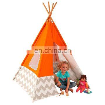 100% Cotton Canvas Teepee Kids Tent,High Quality Kid Teepee Playing Kids House Tent photo-4