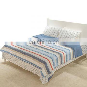 100%cotton Striped Printed Home Hotel Washed Bedding Sets photo-3