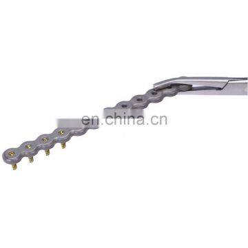 CE & ISO Marked Bone Surgery Instruments Titanium 2.4mm Straight Maxillofacial Locking Plates Orthopedic Surgical Implants photo-5