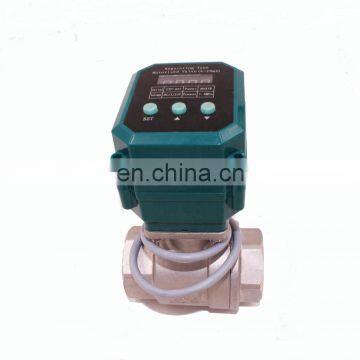CTF-001 4-20ma Electric Water Valve Flow Control Modulating Type DC12v DC24v 1-1/4'' DN32 Stainless Steel With Feedback Signal photo-4