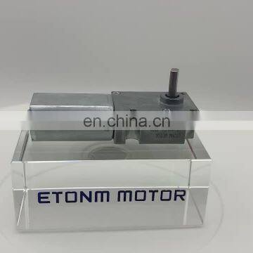 right angle gear reducer small gear motor 12v 24v