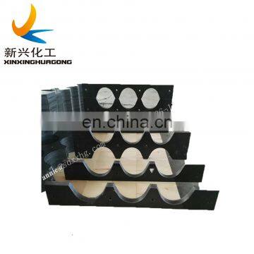 OEM plastic pipe clamp support block/sliding pipe clamp support/UHMWPE pipe spacer for  water pipe network system