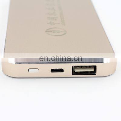 2020 Super Thin Metal Power Bank Oem Logo Micro Usb Mobile Power Charger Customized Color photo-4