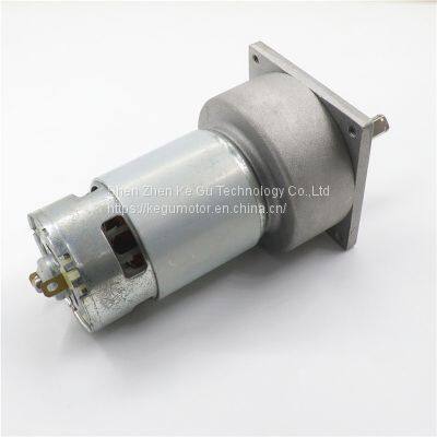 Kegu Motor KG-60B775 60mm High Torque 70kg.cm 5.5rpm dc Planetary Metal Geared Motor for Bank Office Equipment