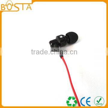 Flat Cable High End Premium Quality Custom OEM Design Wired Earphones With Gold Plug photo-4