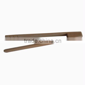 wooden kitchen tong