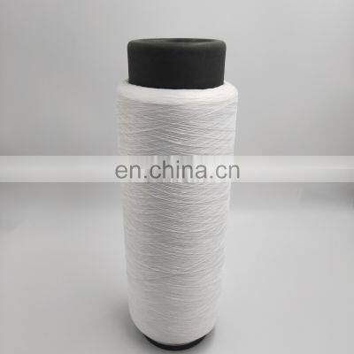 High Grade 30 Denier Dty Polyester Yarn White 100% Polyester t Shirt photo-2