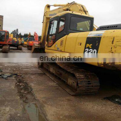 PC220-7 crawler excavator original japan cheap excavator for sale