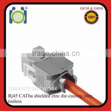 Keystone Jack CAT6a Shielded Modular Jack photo-2