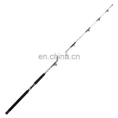 1.98m 2.1m Strong Heavy Fishing 38-69kg Boat Pole Pac Bay Reinforced Pulley Guide Ring Trolling Rod photo-2