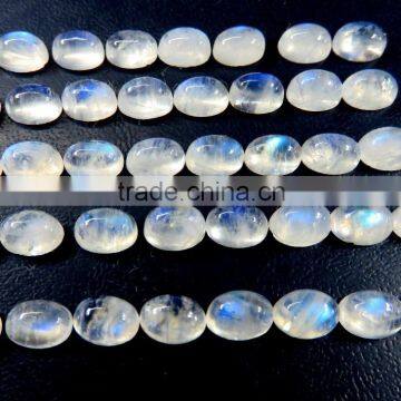 Rainboq Moonstone 5x7 Oval Cabochon