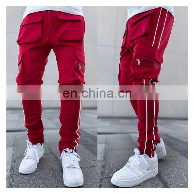 zheng Custom Logo Men Gym Sweat Workout Fitness Pants Sports Joggers Streetwear Casual Sublimation Quantity Print  Cotton Style