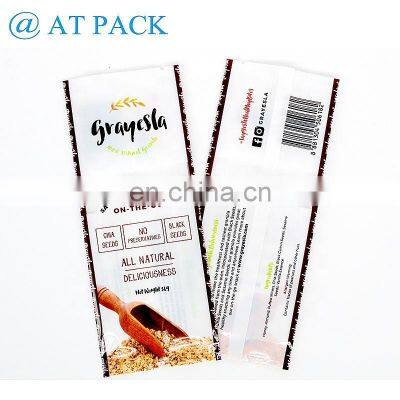 Custom Printed Back Seal Bag For Chocolate Use And Art Plastic Type Chocolate Bar Packaging Bags